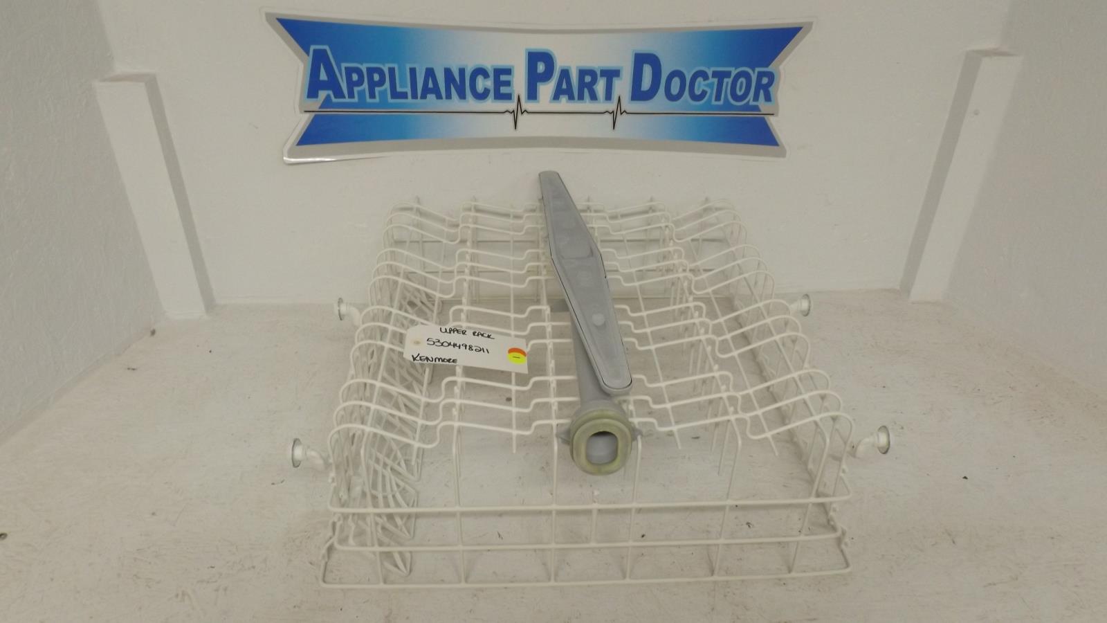 KENMORE DISHWASHER 5304498211 UPPER RACK (USED) KENMORE DISHWASHER 5304498211 UPPER RACK (USED)